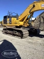 Side of used Excavator for Sale,Back of Used Komatsu Excavator in yard for Sale,Used Excavator for Sale,Side of Used Komatsu Excavator for Sale